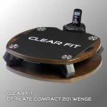 Виброплатформа Clear Fit CF-PLATE Compact 201 WENGE - магазин СпортДоставка. Спортивные товары интернет магазин в Ульяновске 
