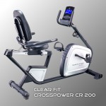 Горизонтальный велотренажер Clear Fit CrossPower CR 200 - магазин СпортДоставка. Спортивные товары интернет магазин в Ульяновске 