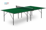 Теннисный стол для помещения Hobby 2 green любительский стол для использования 6010-1 в помещениях - магазин СпортДоставка. Спортивные товары интернет магазин в Ульяновске 