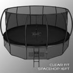 Каркасный батут Clear Fit SpaceHop 16Ft - магазин СпортДоставка. Спортивные товары интернет магазин в Ульяновске 