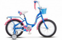 Детский велосипед Stels Jolly 16" V010 голубой розовый 2022 - магазин СпортДоставка. Спортивные товары интернет магазин в Ульяновске 