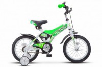 Детский велосипед Stels Jet 14" Z010 зеленый  2022 - магазин СпортДоставка. Спортивные товары интернет магазин в Ульяновске 