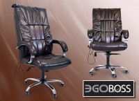 Офисное массажное кресло EGO BOSS EG1001 Шоколад в комплектации LUX - магазин СпортДоставка. Спортивные товары интернет магазин в Ульяновске 