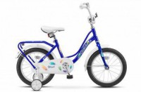 Детский велосипед Stels Wind 16" Z020 синий 2022 - магазин СпортДоставка. Спортивные товары интернет магазин в Ульяновске 