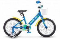 Детский велосипед Stels Captain 16" V010 синий 2022 - магазин СпортДоставка. Спортивные товары интернет магазин в Ульяновске 