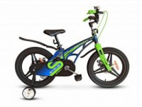 Детский велосипед Stels Galaxy Pro 16" V010 зеленый 2022 - магазин СпортДоставка. Спортивные товары интернет магазин в Ульяновске 