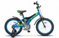 Детский велосипед Stels Jet 16" Z010 синий черный  2022 - магазин СпортДоставка. Спортивные товары интернет магазин в Ульяновске 