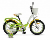 Детский велосипед Stels Pilot-190 16" V030 Зелёный жёлтый белый 2022 - магазин СпортДоставка. Спортивные товары интернет магазин в Ульяновске 